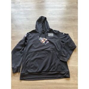 Arizona Cardinals Hoodie - Mens XL - Crucial Catch Intercept Cancer - Nike